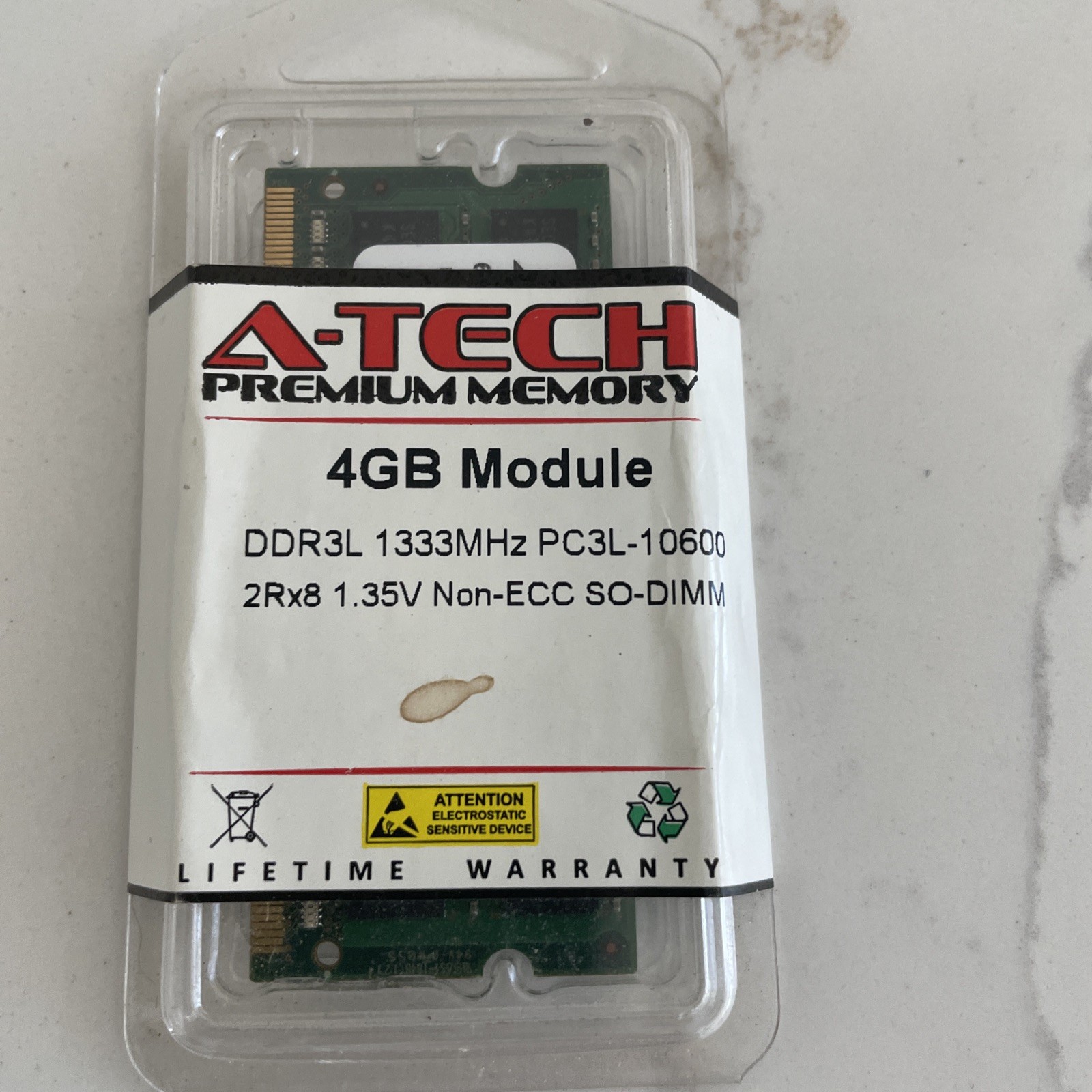 A-Tech 4GB PC3-10600 (DDR3-1333)