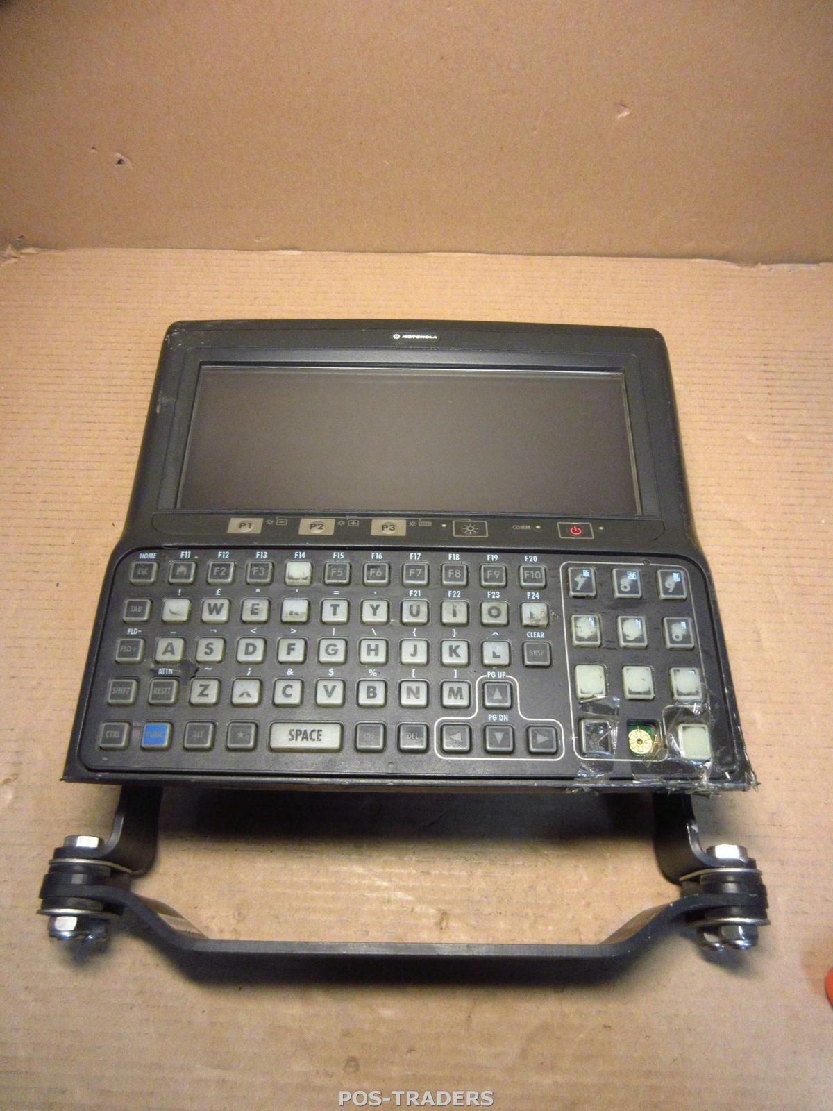 Motorola VC5090-MA0TMQGH7WR Data Terminal - MISSING KEYS - INCL MOUNT - SCRATCHED