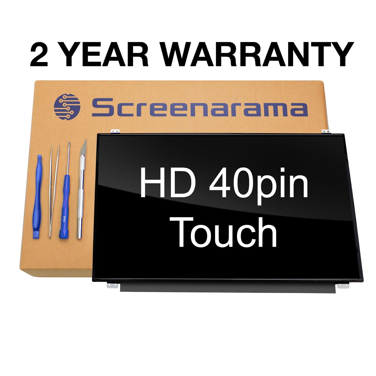 HP pn 809612-013 15-BS 40pin HD LED LCD Touch Screen + Tools SCREENARAMA * FAST