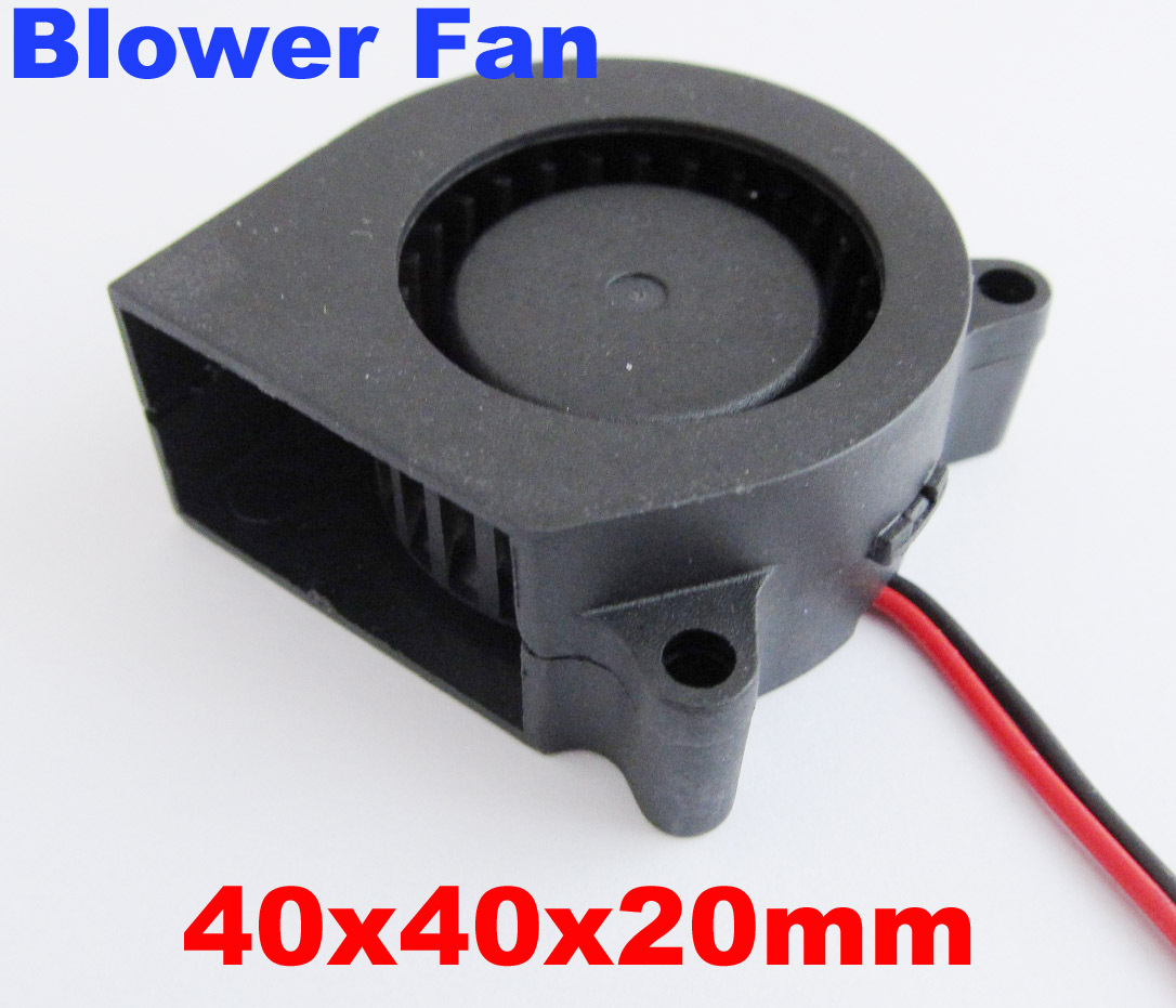 50x Brushless DC Cooling Blower Fan 40mm 4020S 40x40x20mm 5V 12V 24V 2pin/2wire