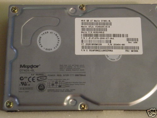 Maxtor D740X-6L 40GB UDMA/100 5400RPM 2MB IDE HDD