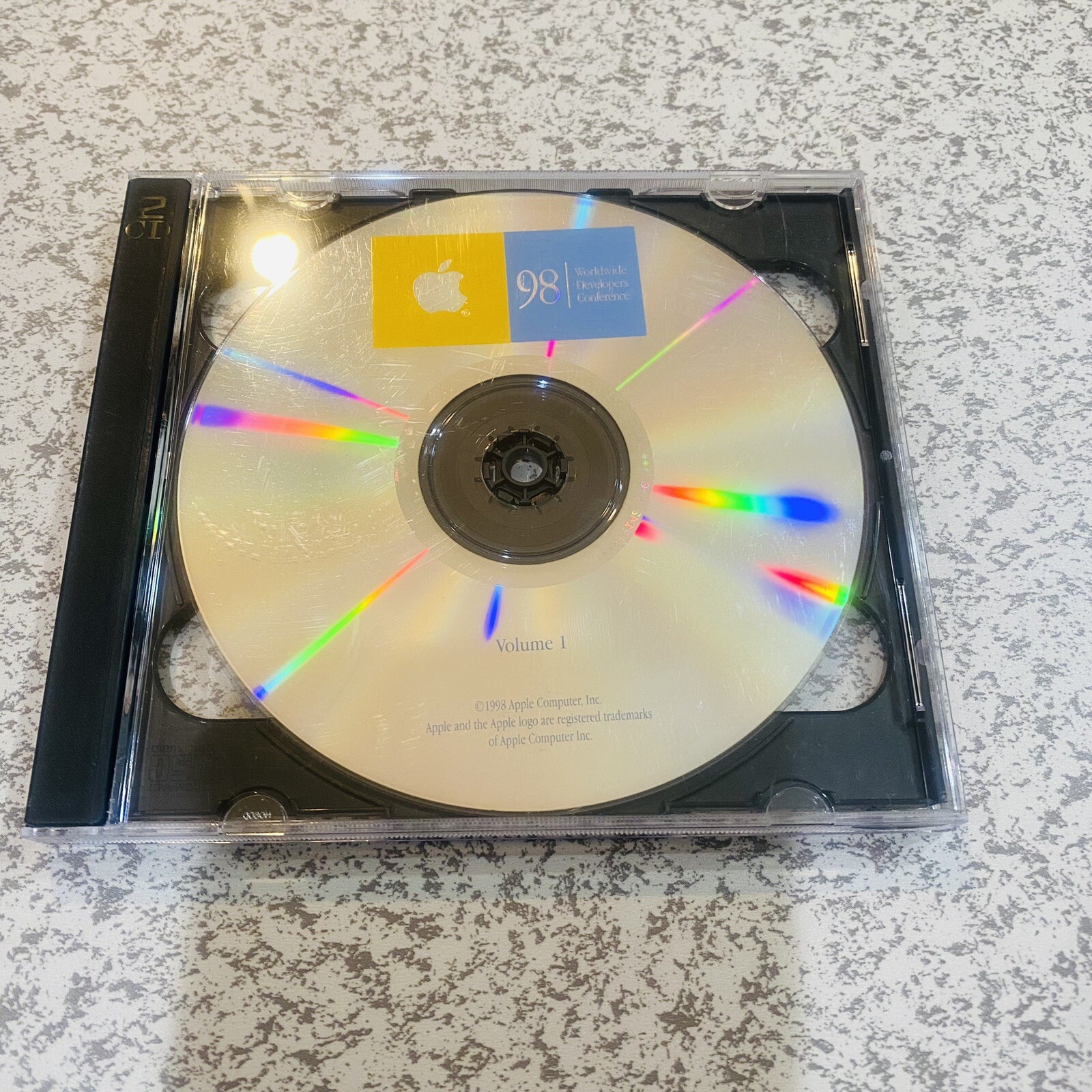 Apple Developer Conference CD Series 1998 Vtg Software Vol 1 & 2 CLEAN