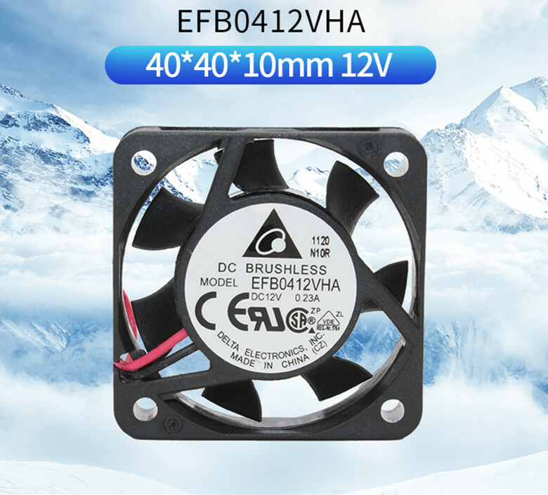 DELTA 4010 EFB0412VHA 12V 0.23A Large Air Volume  North South Bridge Cooling Fan
