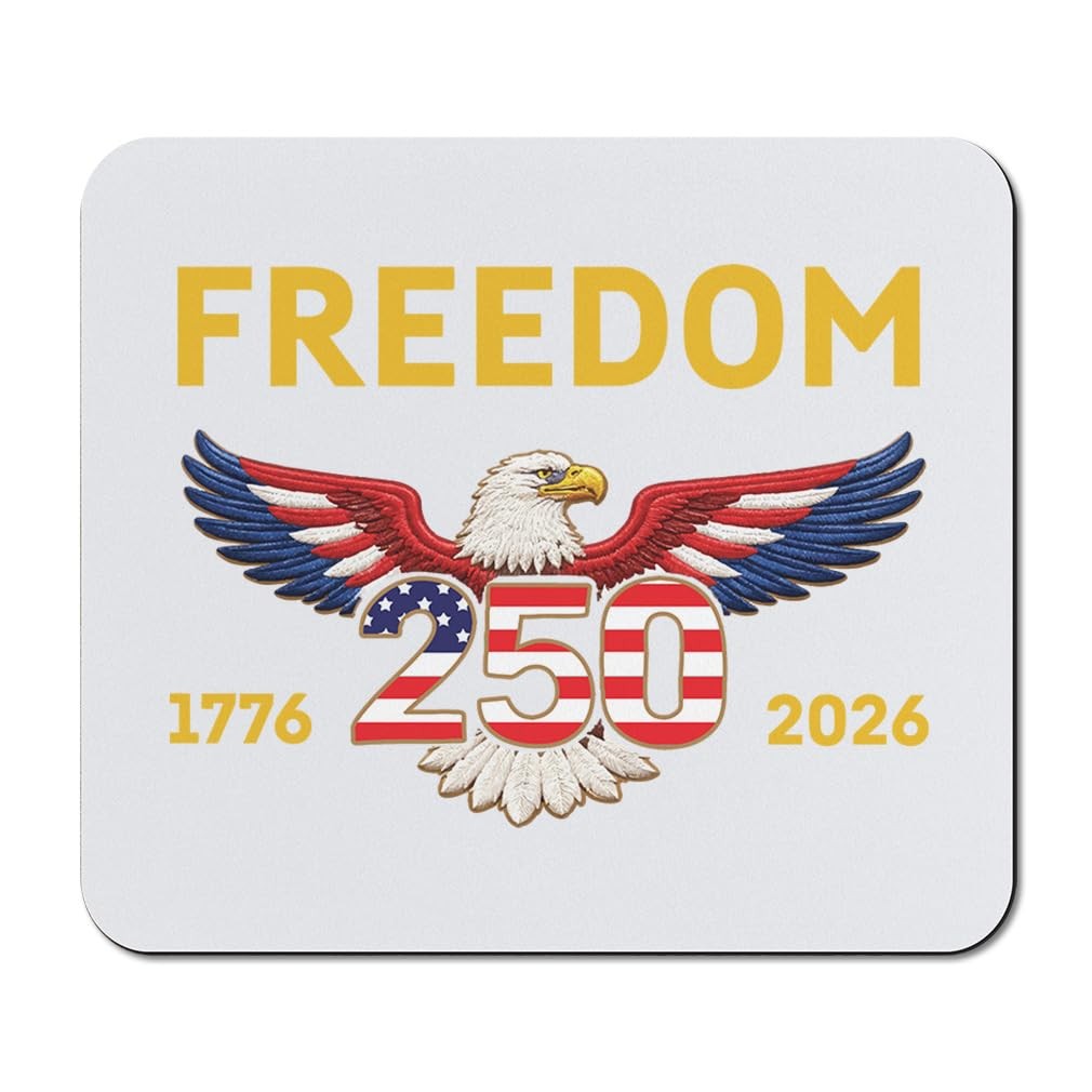 USA 250th Anniversary Mouse Pad - 1776-2026 Semiquincentennial Commemorative ...