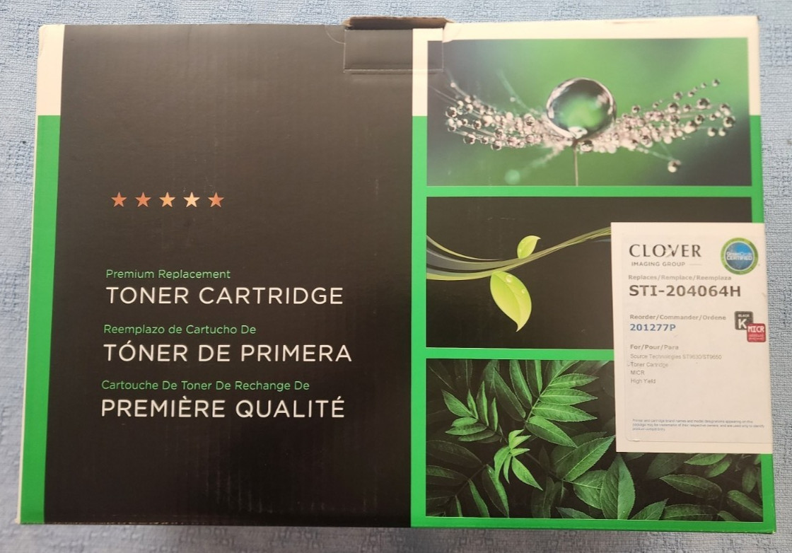 Source Technologies ST9630 ST9650 MICR Toner STI-204064H 15K – Clover Imaging