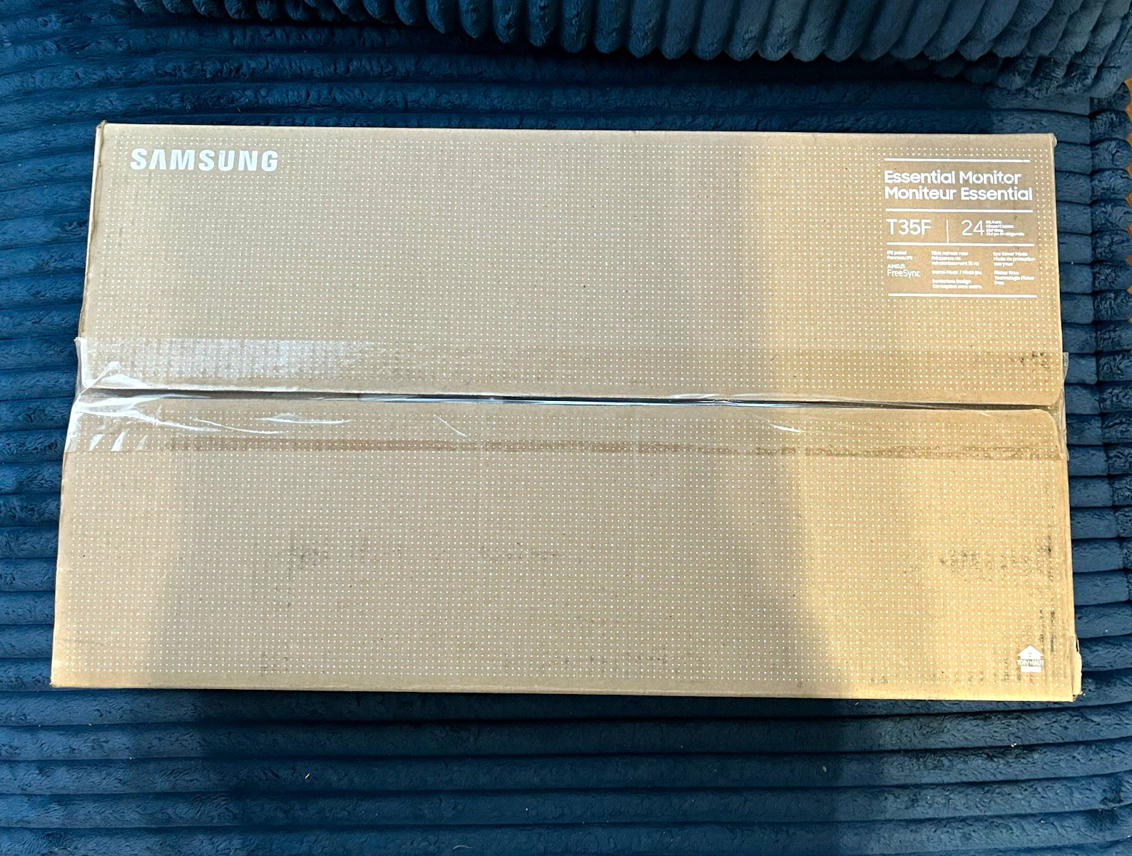 Samsung T35F 24" FHD IPS Monitor 75Hz HDMI AMD FreeSync Borderless Black