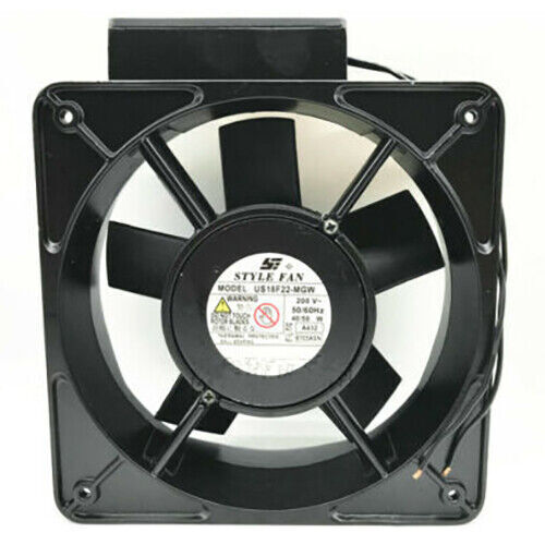 STYLEFAN US18F22-MGW  AC220V  2 pin 18CM 200V 40/50W High Temperature Fan 2-pin