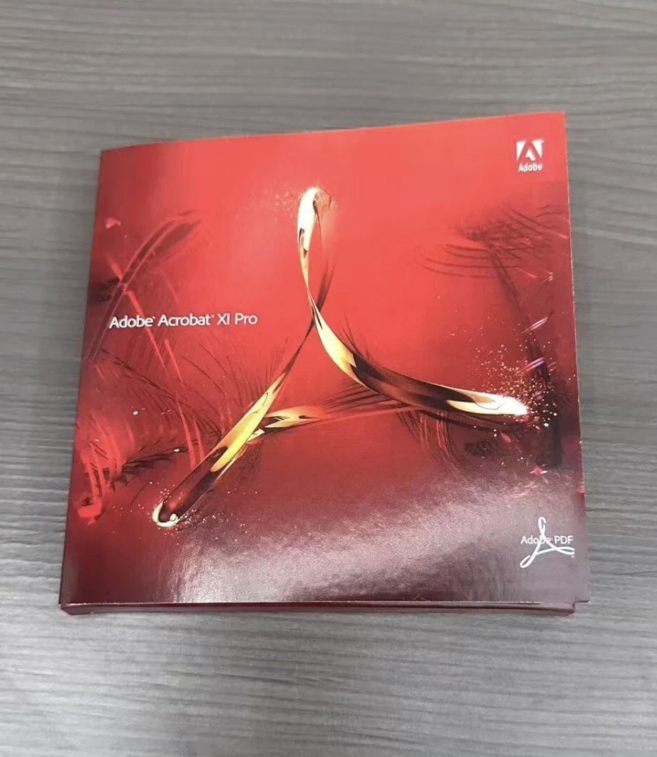 Adobe Acrobat XI Pro for Windows PC Licensed for 2 PCs  =BRAND NEW SEALED BOX=