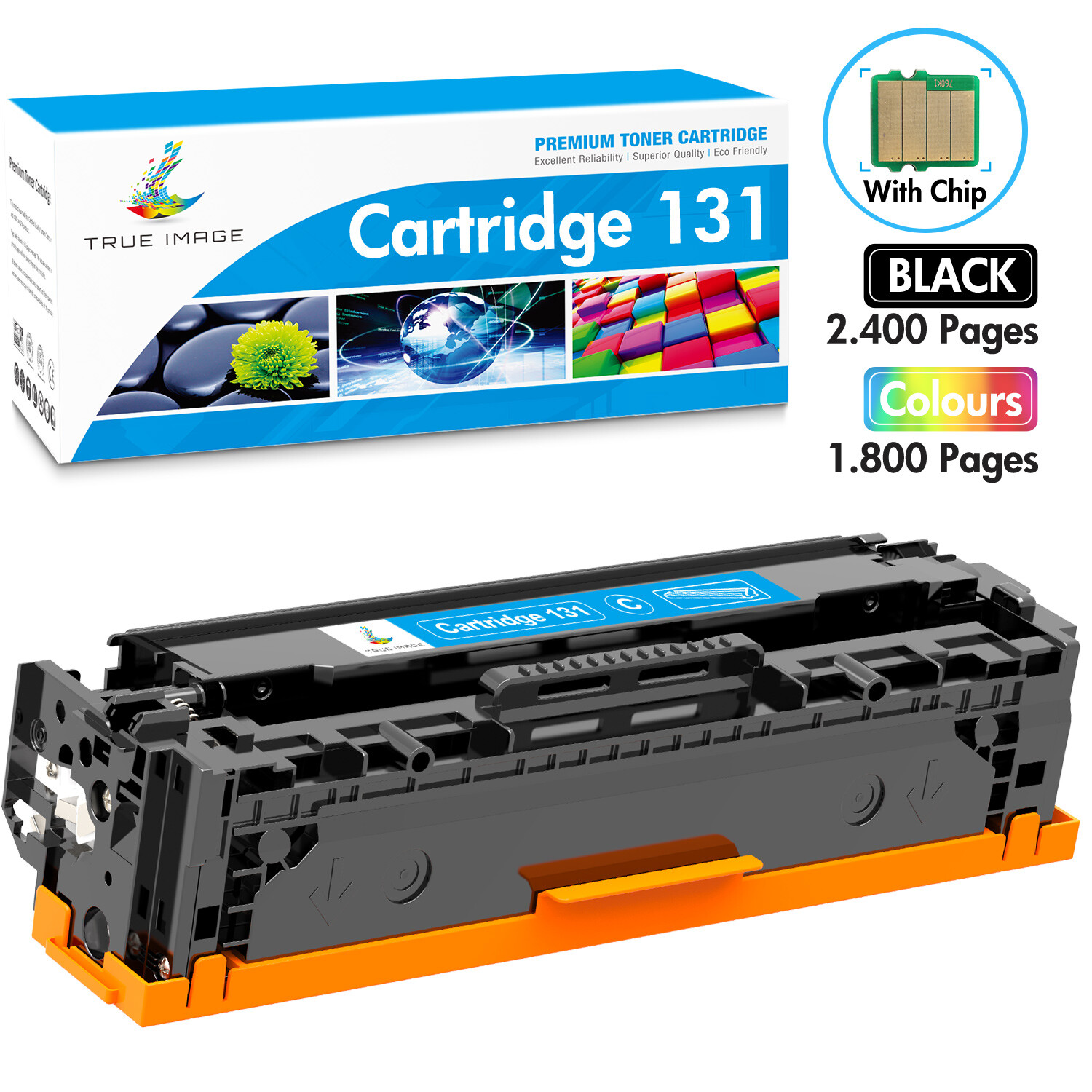CRG-131 H BYCM SET Laser Toner For Canon ImageCLASS MF8280Cw MF624Cw 628Cw Lot