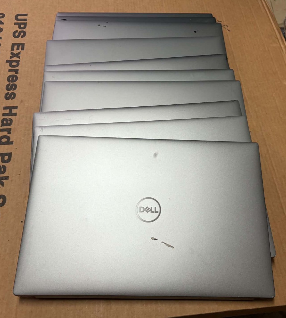 LOT OF 15 OEM Dell Precision 5570 15.6" LCD Back Cover Panel w/ Hinges 99FHG