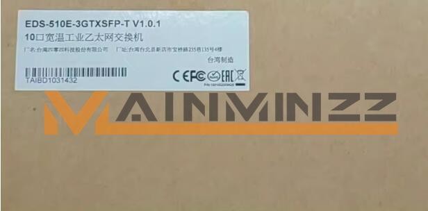 1PC NEW MOXA EDS-510E-3GTXSFP-T V1.0.1 Industrial Ethernet Switches