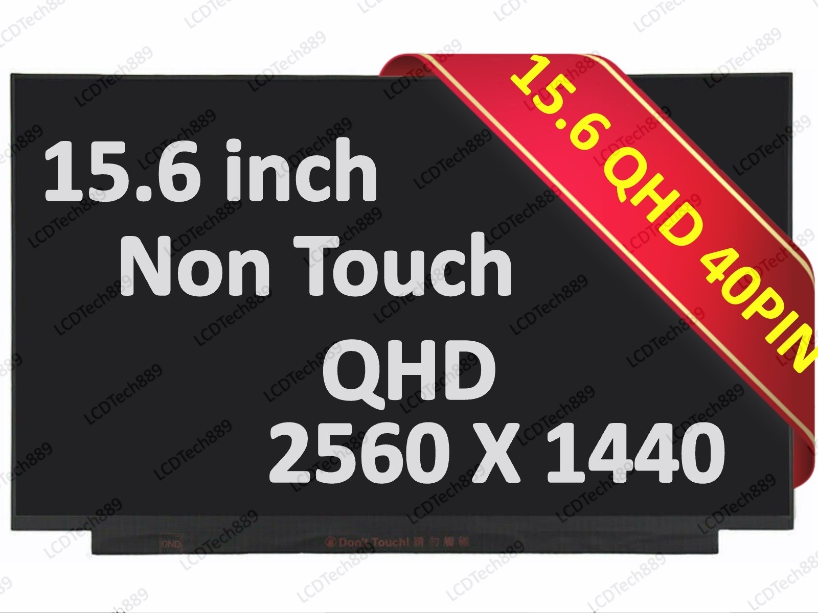 New 240hz Display for SGIN 15.6" QHD SGIN X15S LCD Screen Panel