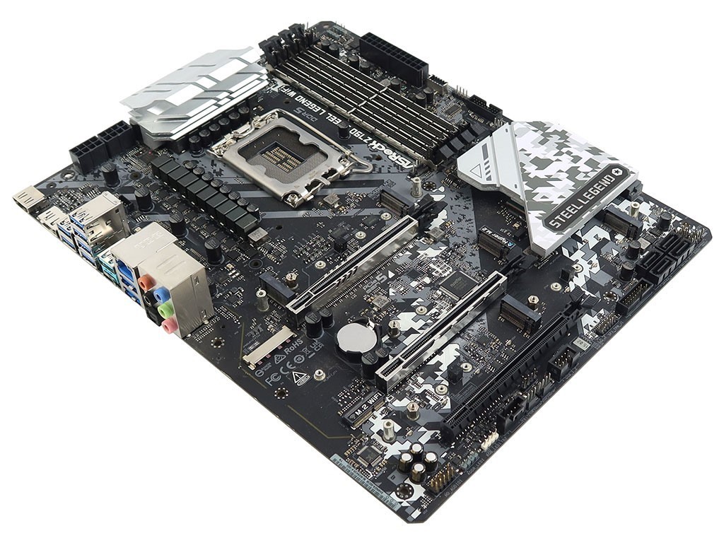 ASROCK Z790 STEEL LEGEND WIFI INTEL Z790 LGA1700 DDR5 HDMI DP MOTHERBOARD NO I/O