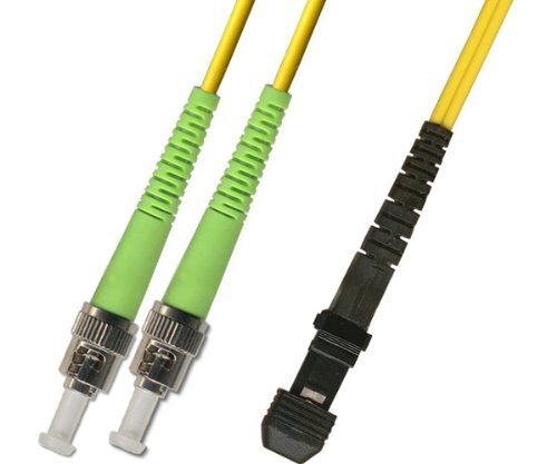 15M Singlemode Duplex Fiber Optic Cable 9/125 ST APC Mtrj Patch Cable Patch Cord