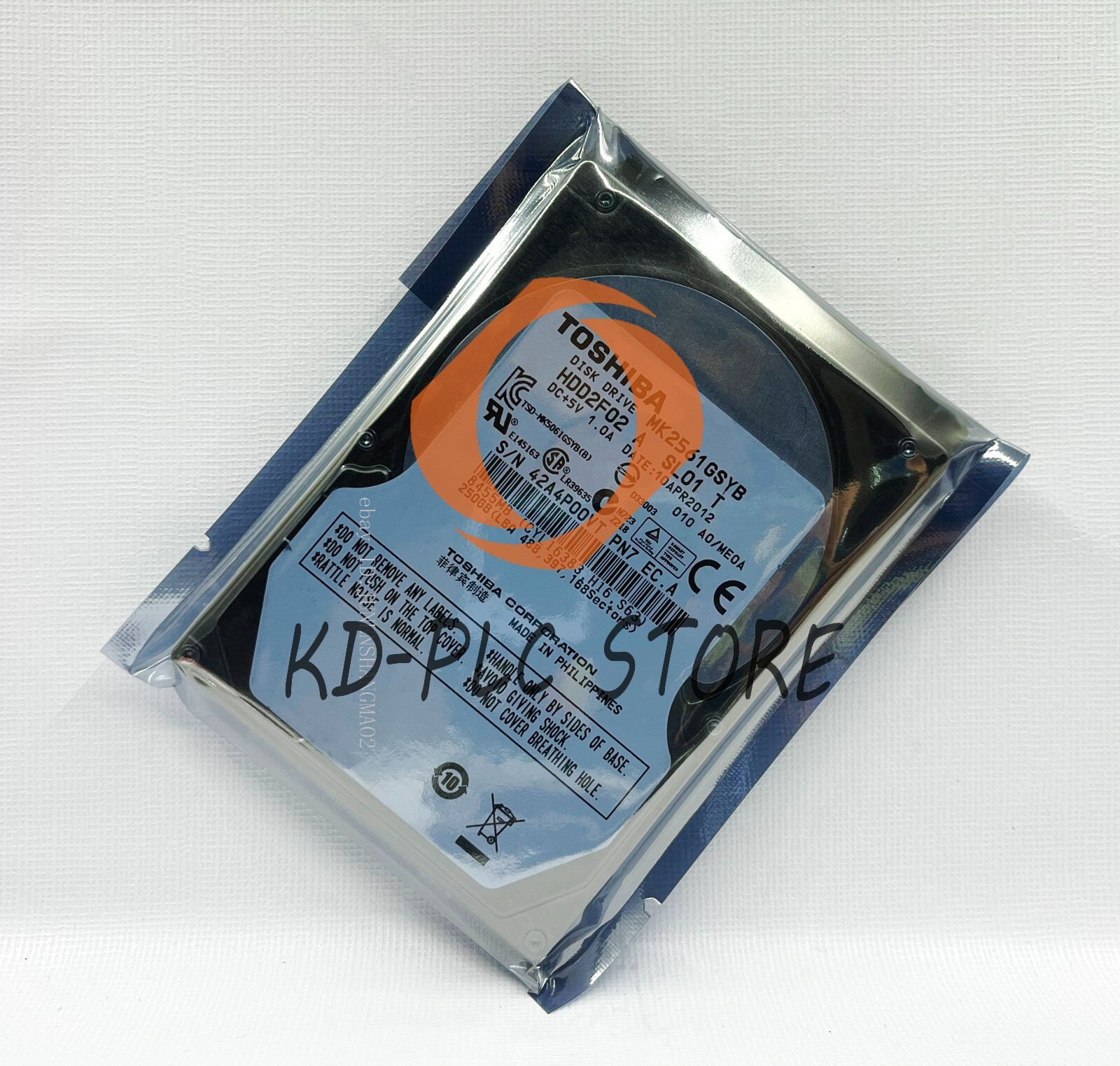 Toshiba 250GB MK2561GSYB SATA 2.5-inch industrial computer dedicated hard drive