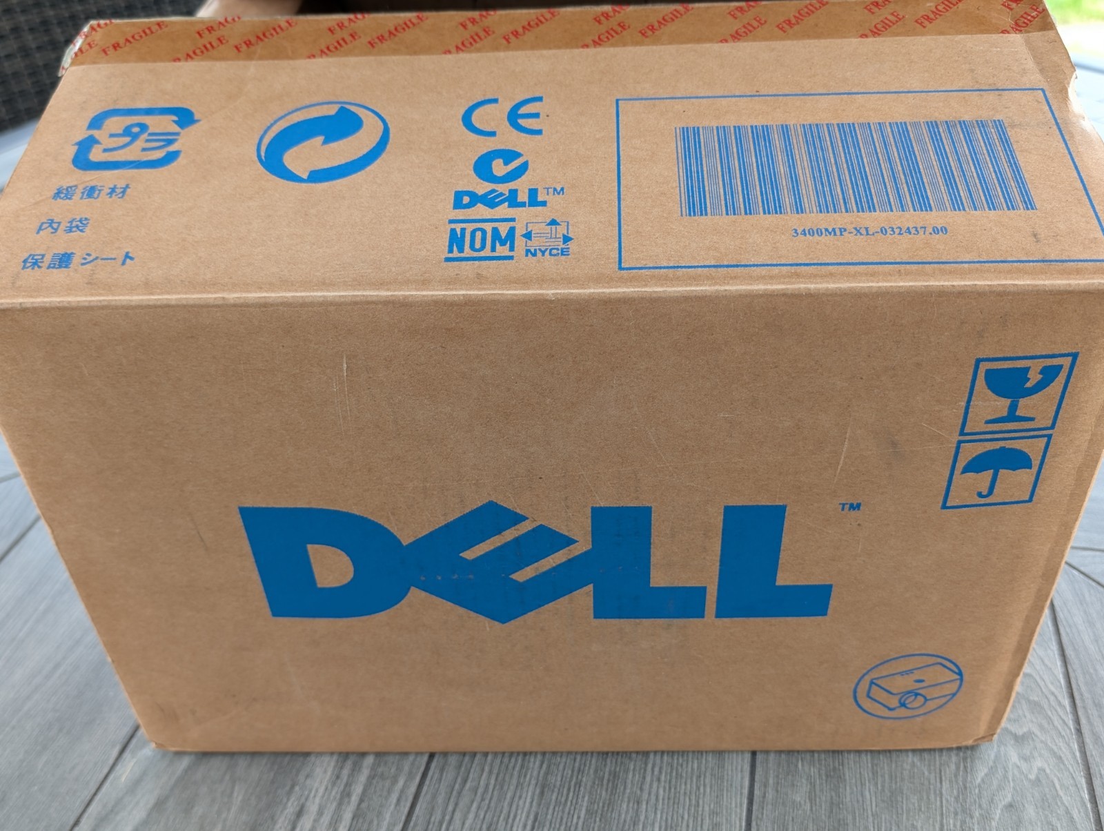 DELL MODEL 3400 MP PROJECTOR NEW IN BOX NEVER USED Remotes, Manuals & Cords L@@K