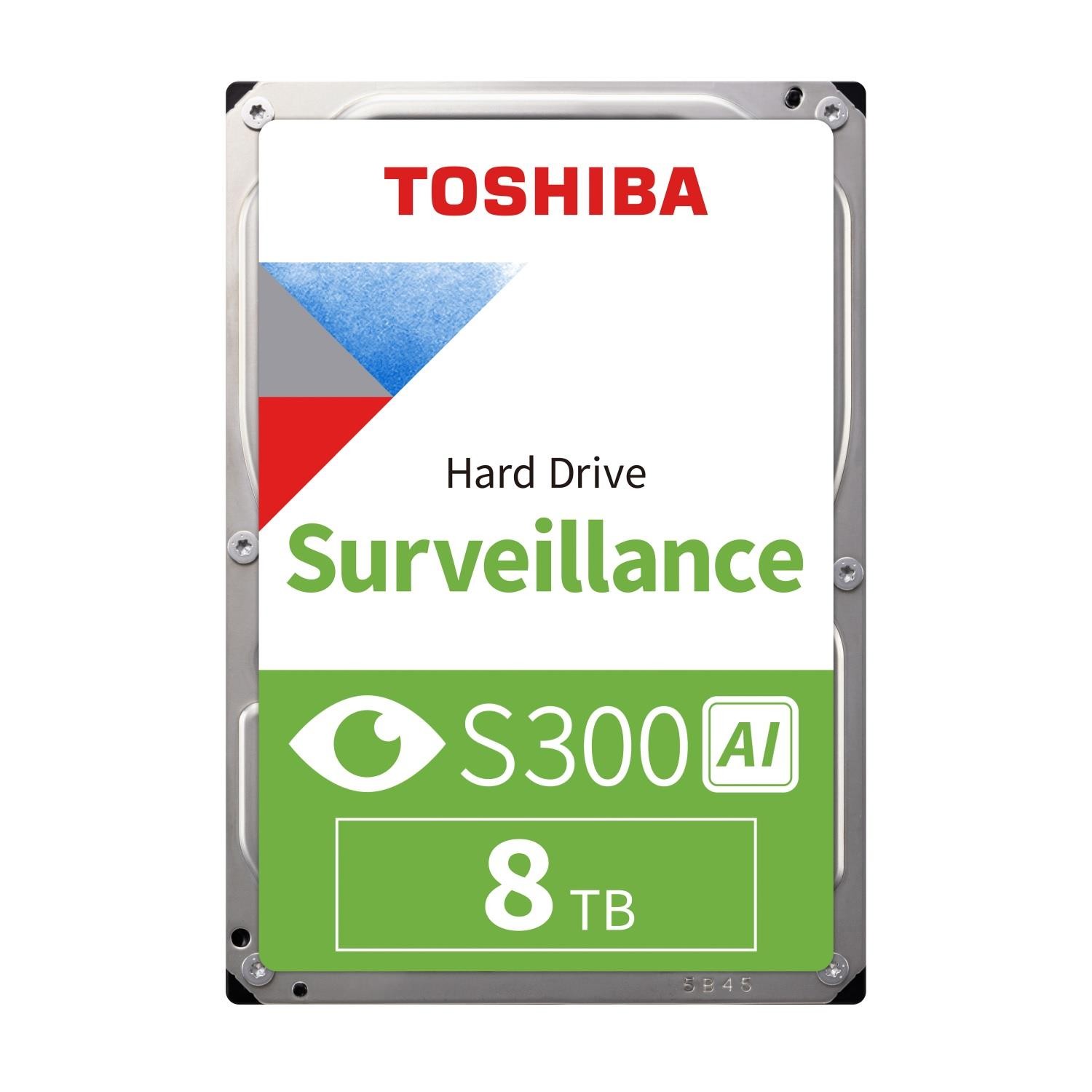 Dysk Toshiba S300 AI MG10ADA800E-V 8TB 3.5" 7200 512MB SATA III Surveillance Tos