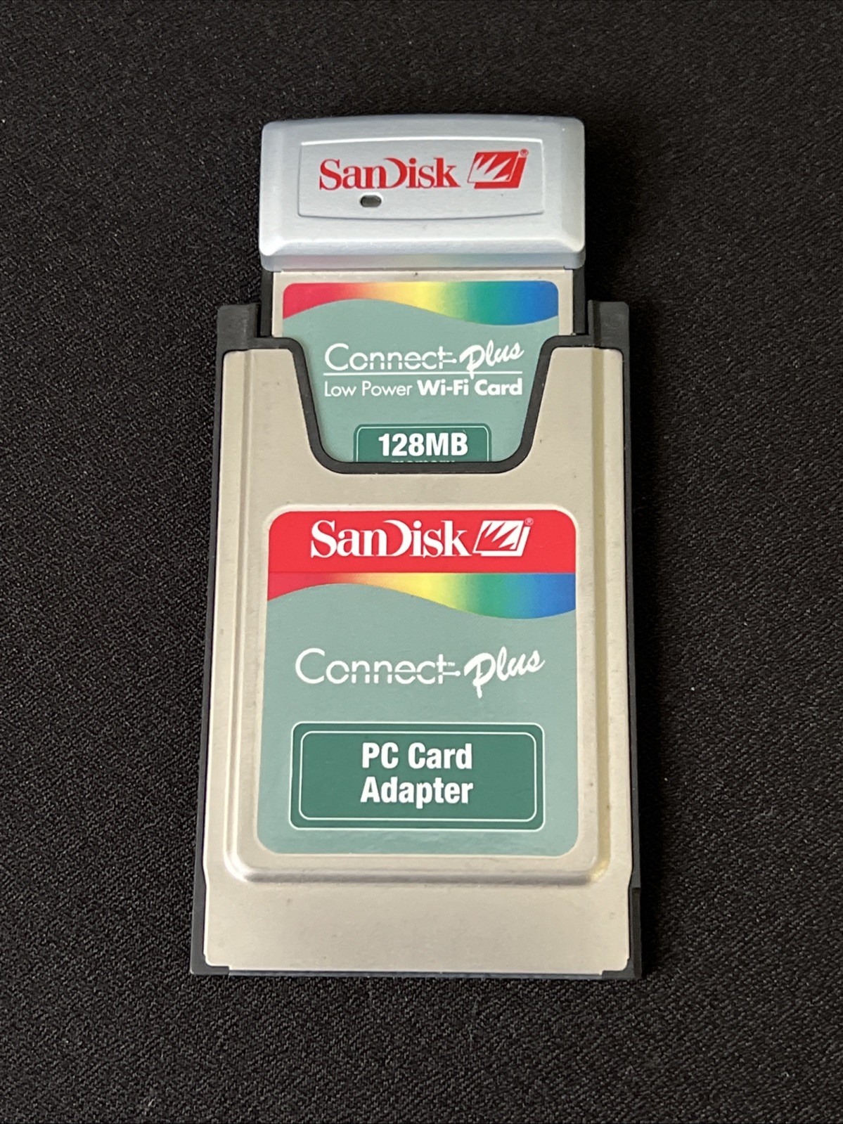 SanDisk CF Wireless LAN Card 802.11b CompactFlash 128 MB SDWCFB-128 + PC Adapter