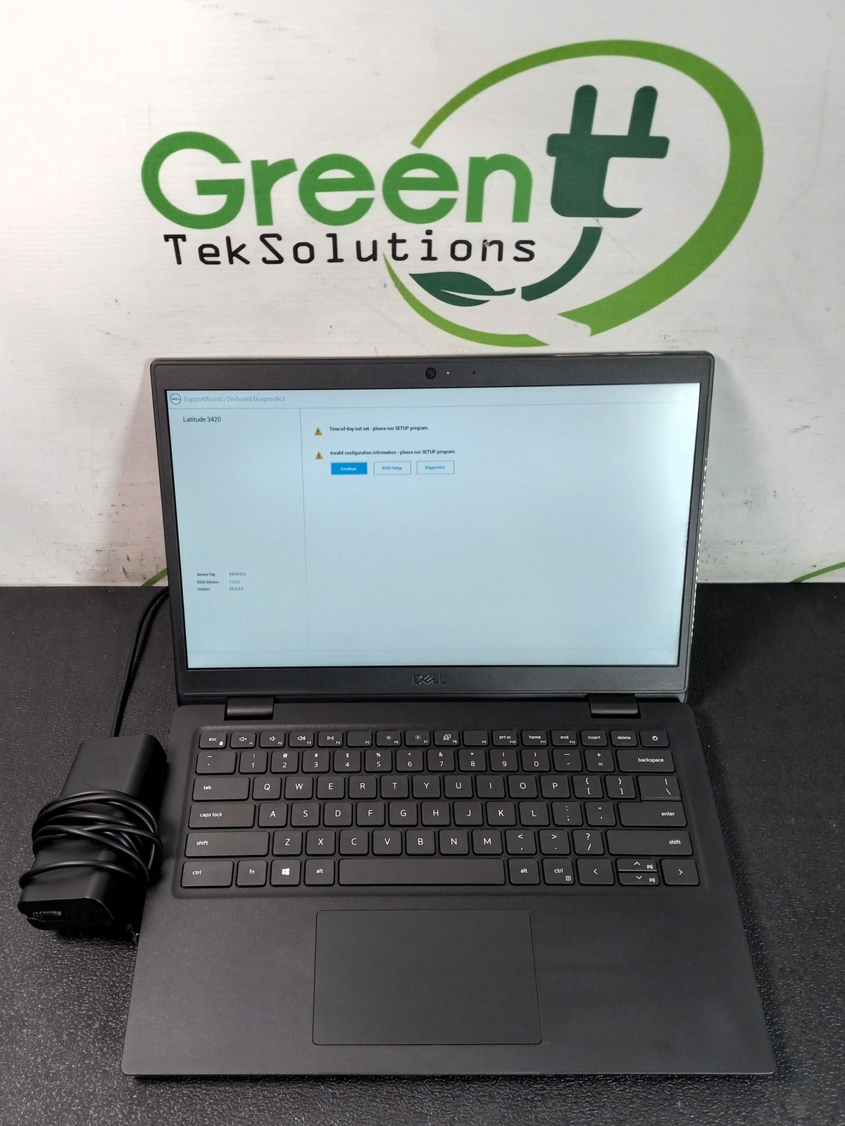 Dell Latitude 3420 14" i7-1165G7 16GB 256GB Laptop w Adapter Win11P READ