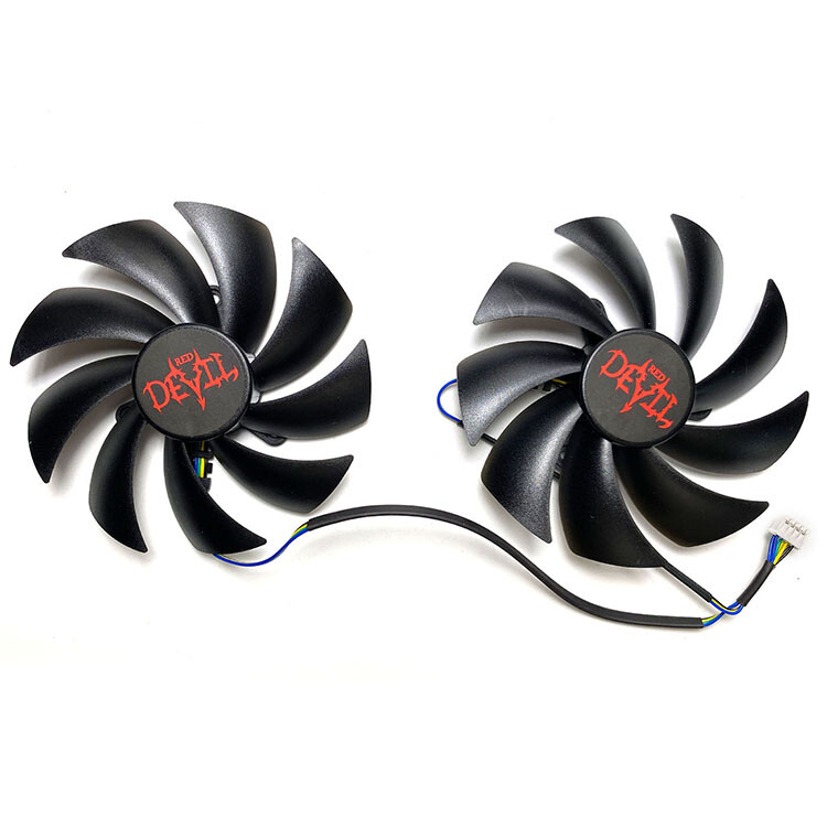 Graphics Card Cooling Fan for PowerColor RX580 590 Red Devil