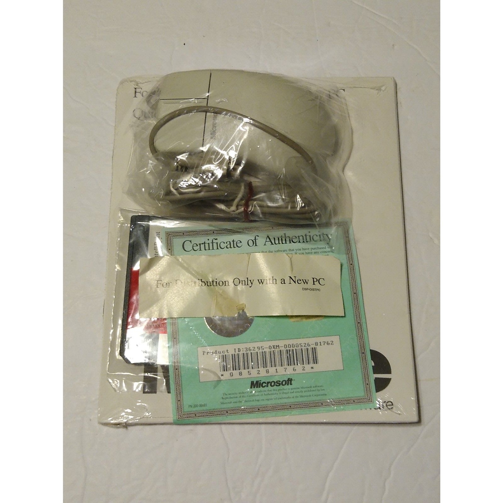 Vintage Microsoft Mouse 2.0 with IntelliPoint Software SEALED(Make offers)