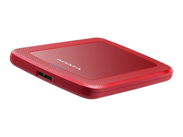ADATA HV300 External Hard Drive Red USB 3.1 DC 5V 900mA 5-50°C AHV300-1TU31-CRD