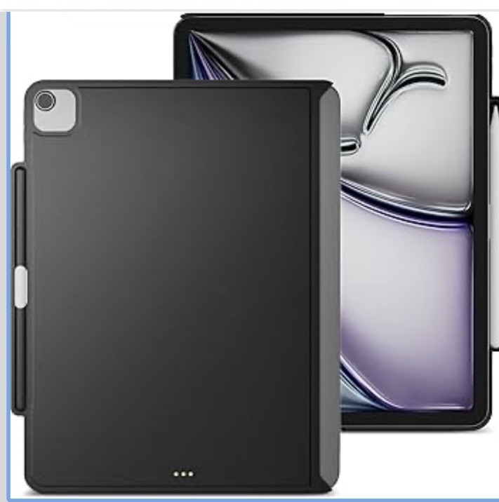 MAGEASY CoverBuddy for M3/M2 iPad Air 13” (2024-2025) - iPad Air Case Black