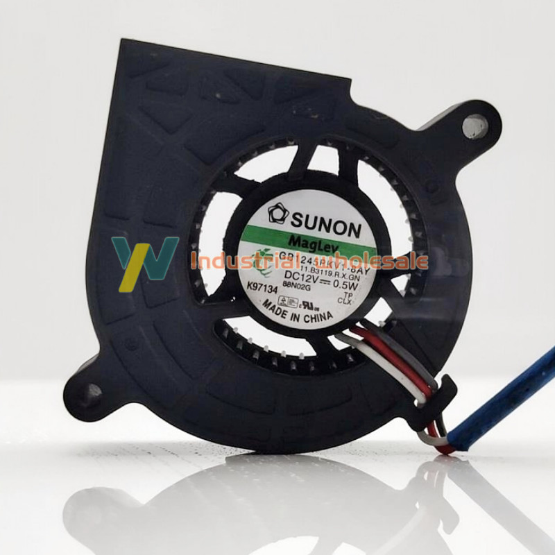 1PC new SUNON GB1245PKV1-8AY DC12V 0.5W turbo projector fan 3 Pin 45 X 45X 20mm