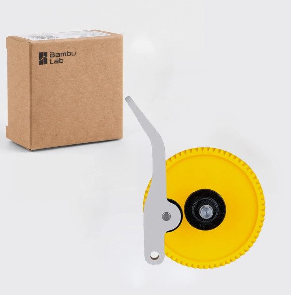 Bamboo Lab Original OEM Hardened Steel Extruder Gear for Bambu Lab 3D Printer A1