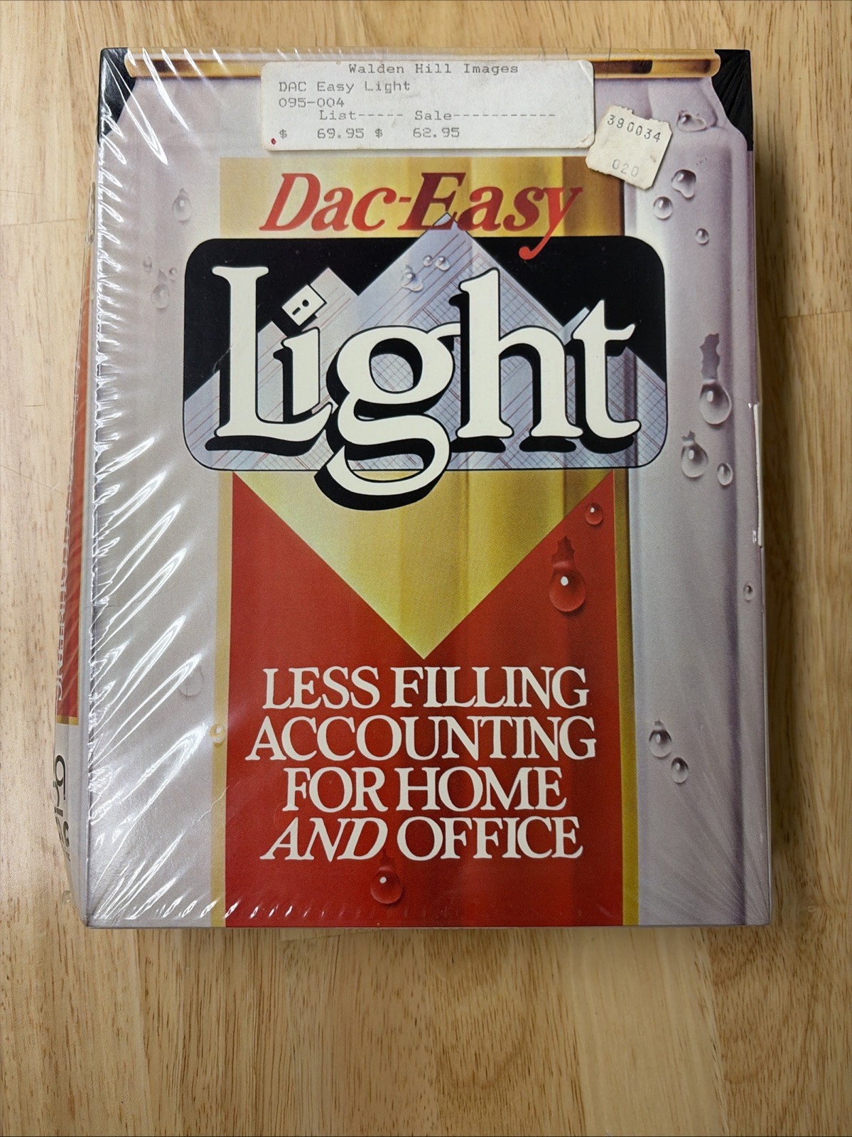 Sealed Dac-Easy Light 1988 Vintage Accounting Computer Software IBM Computers