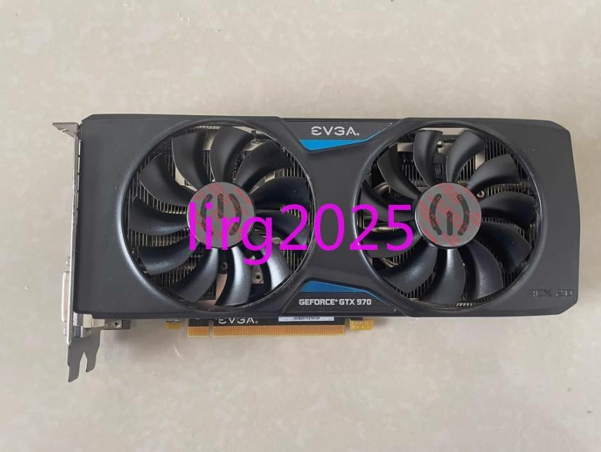 1pc used EVGA GTX970 4G graphics card