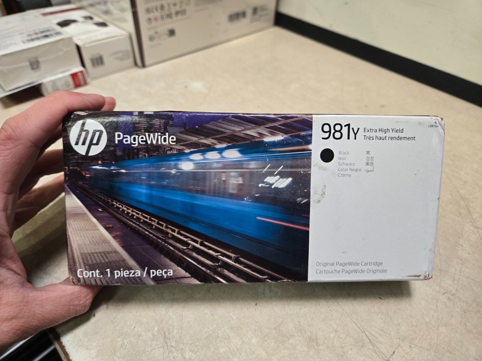 2028 HP 981Y Extra High Yield Black Cartridge  PageWide Enterprise 556 586