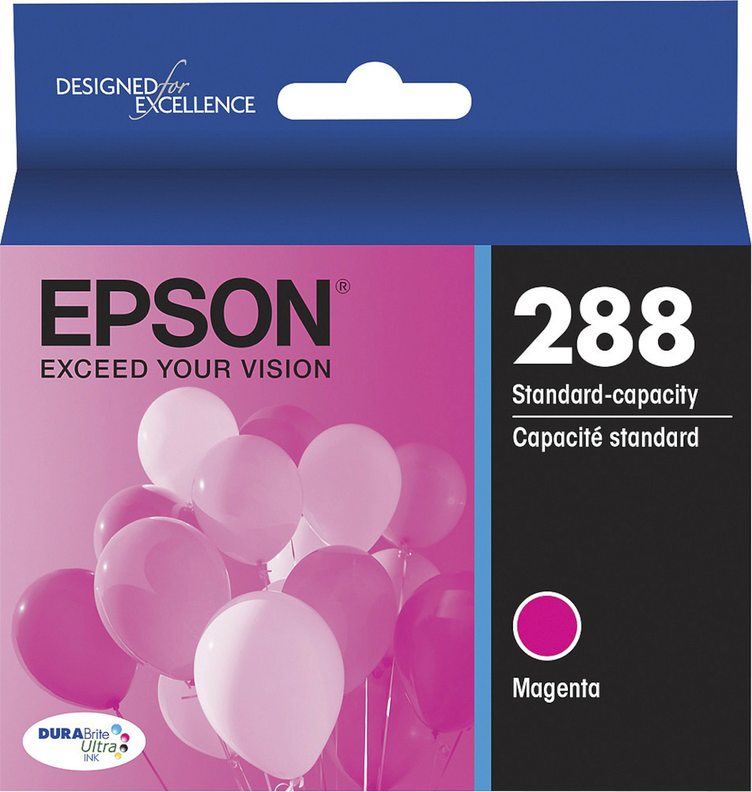 NEW Epson 288 MAGENTA Standard Capacity Ink Cartridge DuraBrite Ultra EXP 3/22