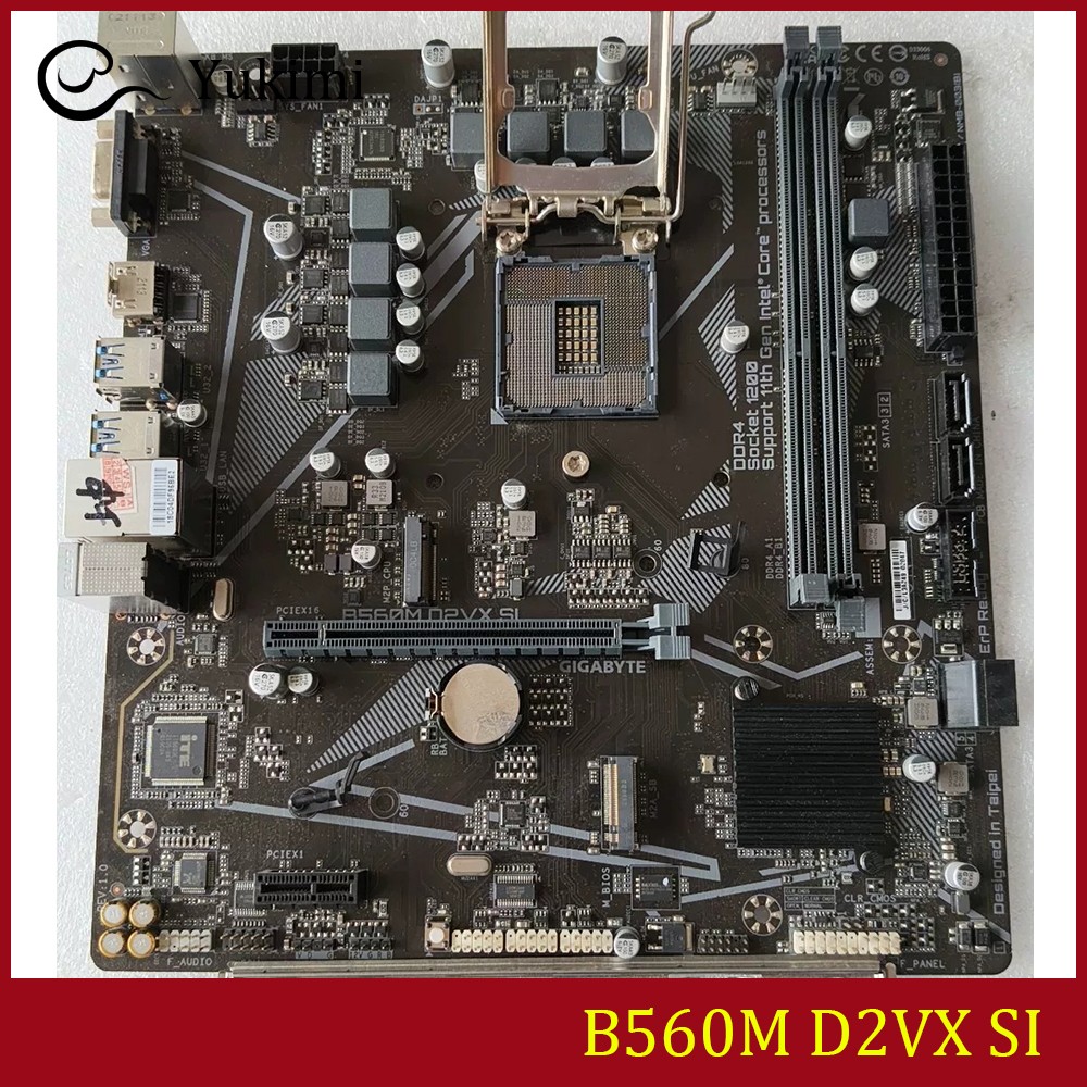 FOR GIGABYTE H310M S2P DDR4*2 32GB LGA1151 HDMI VGA DVI-D Ｍotherboard Test OK
