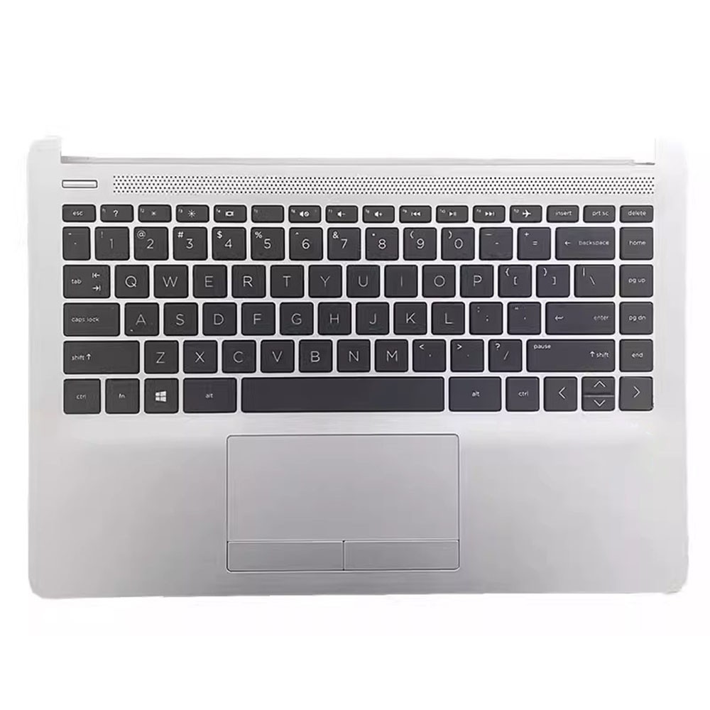 US Keyboard&PalmRest For HP 340 G5 L57400-001 with touchpad Silver Used