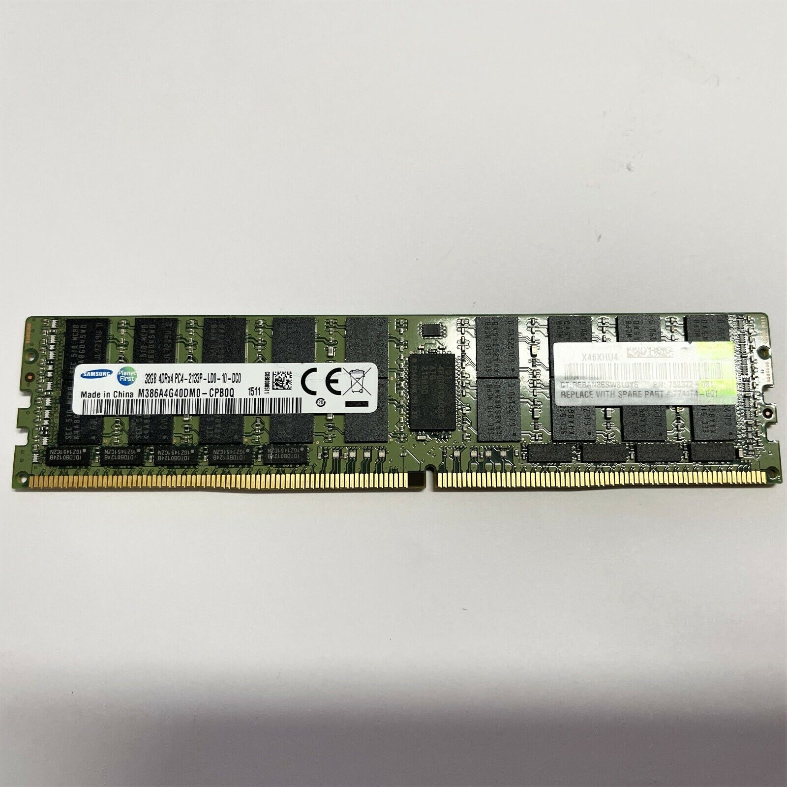 752372-081 774174-001 HP 32GB 4DRX4 PC4-2133P-LD0 LRDIMM 726722-B21