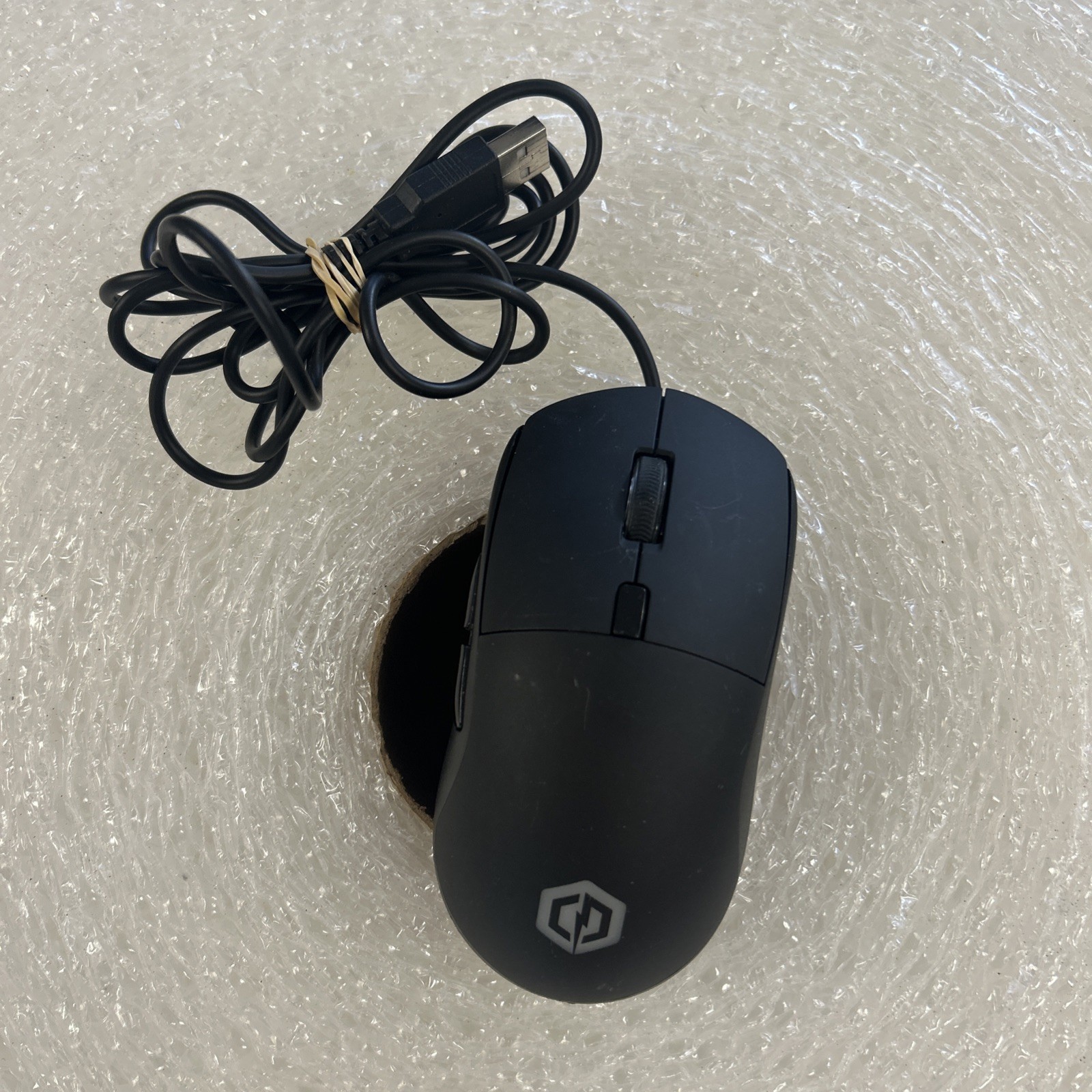 CyberPower PC Elite M2 Gaming USB Mouse MO-131-302 RGB 6 Color Button & Lighting