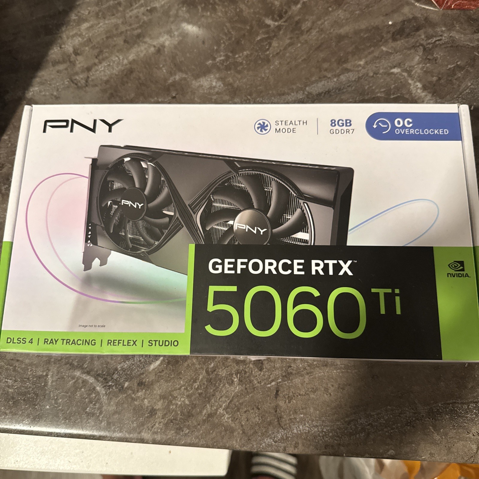 (FOR PARTS) PNY RTX 5060ti Verto Dual GPU (no Core And VRAM) *AS IS*