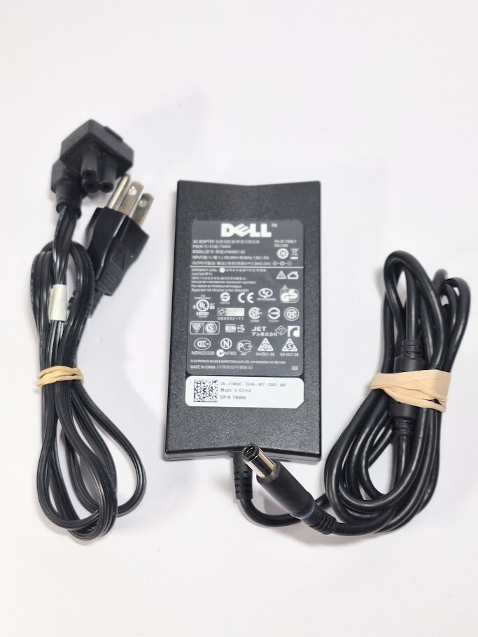 Genuine OEM Dell FA65NE1-00 0TN800 65W TN800 19.5V 3.34A Power Adapter TESTED