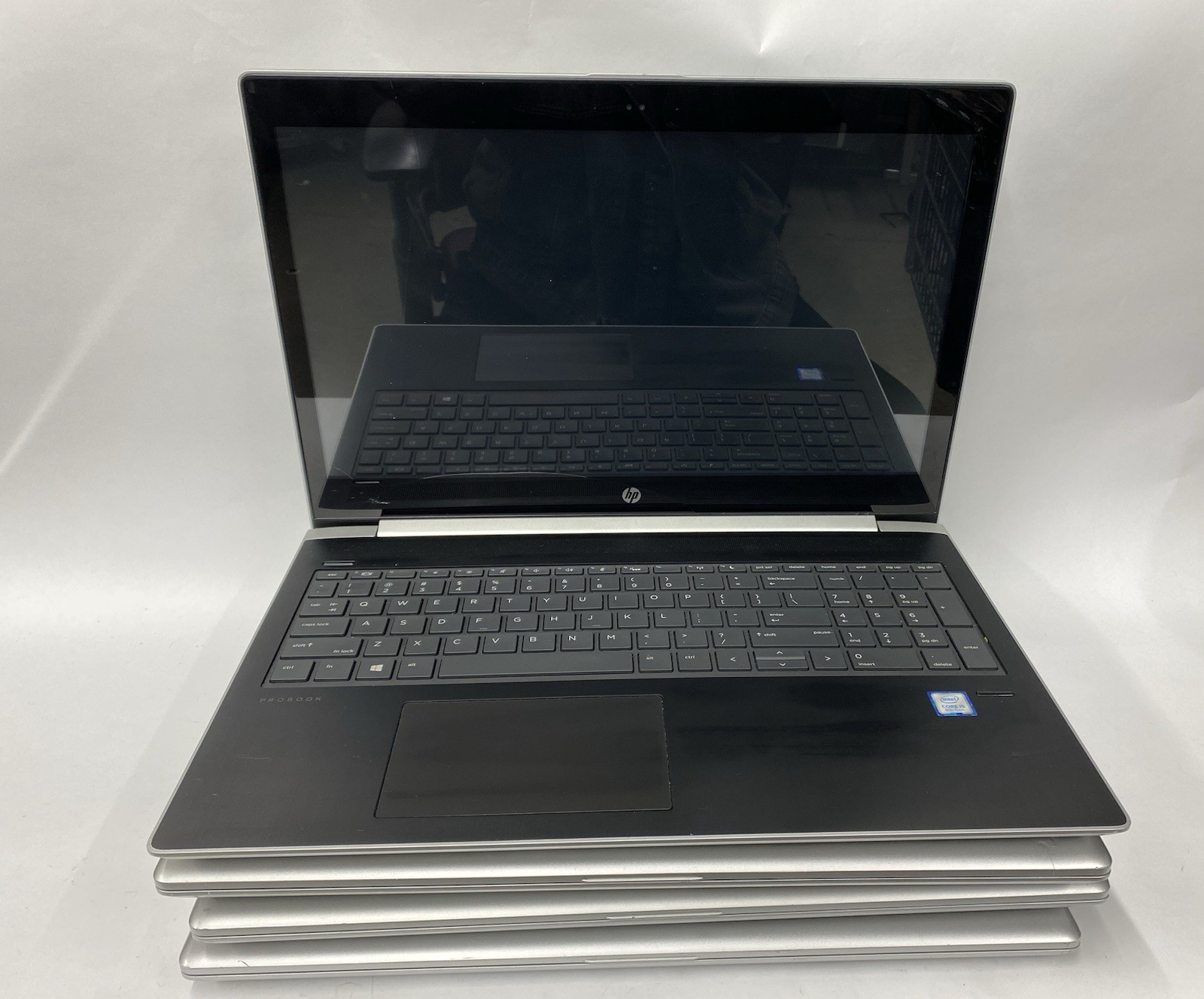 Lot of (4) HP Probook 450 G5 - HD - i5-8250U - No RAM/SSD/OS - READ