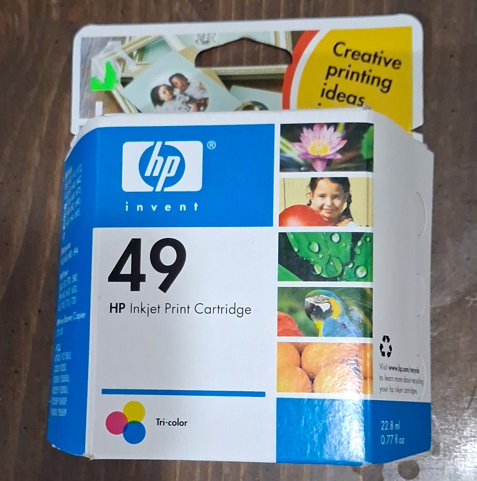 HP 49 Tri-Color Inkjet Cartridge Genuine/Original for Deskjet 350 600 Series