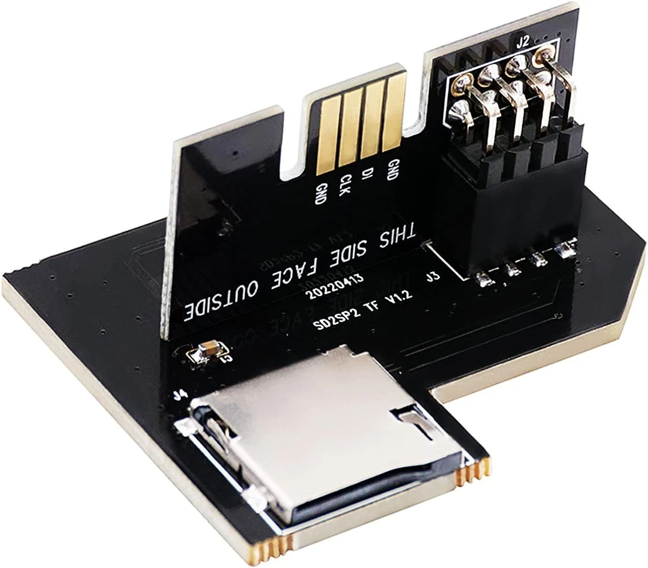 Micro SD Card Adapter TF Card Reader for Gamecube Serial Port 2 (SD2SP2 Pro)