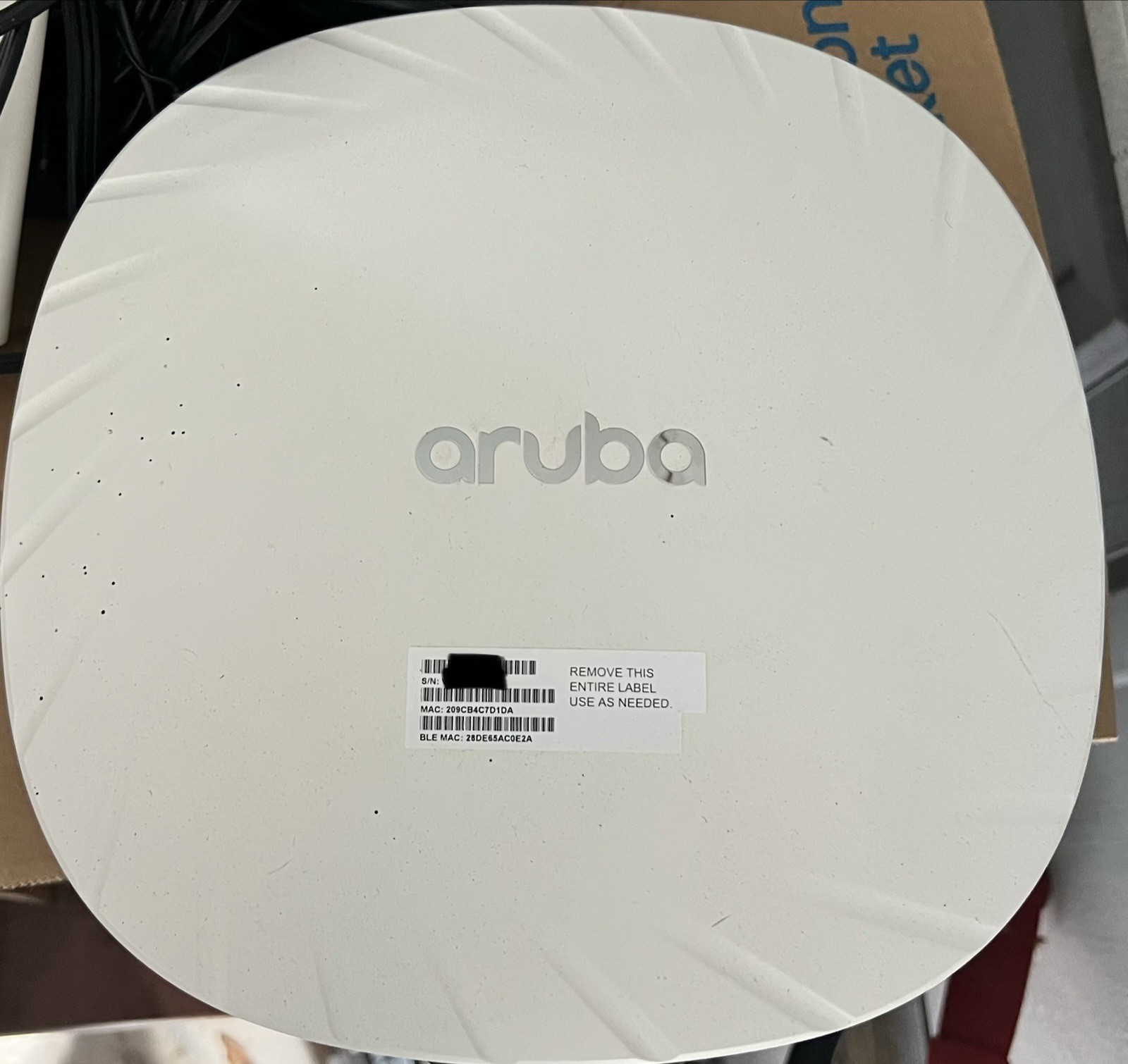 Aruba AP-535 APIN0535 Wi-Fi 6 Campus Wireless Access Point JZ336A (RW)