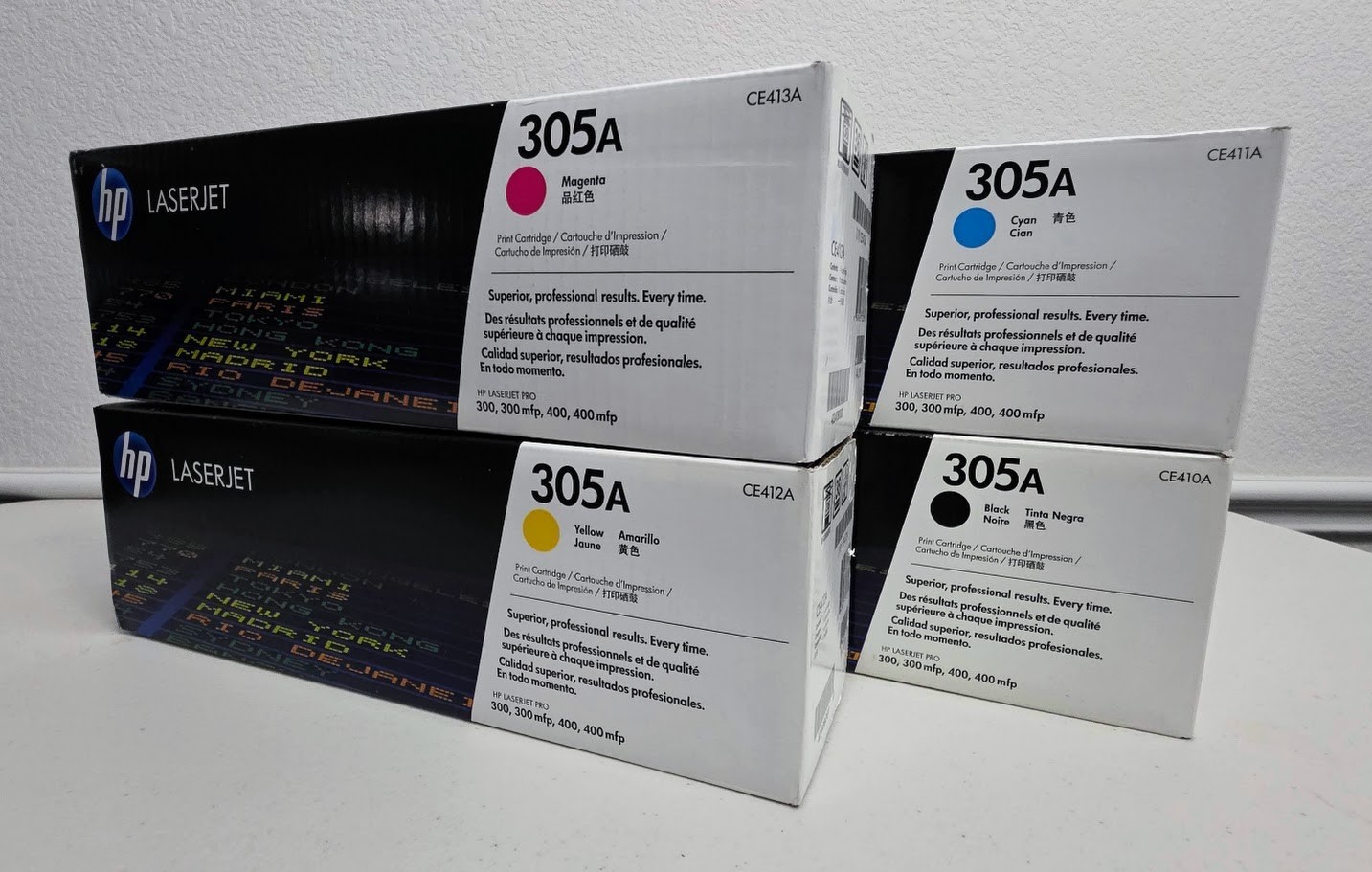 HP 305A Yellow (CE412A) Genuine Toner Cartridge