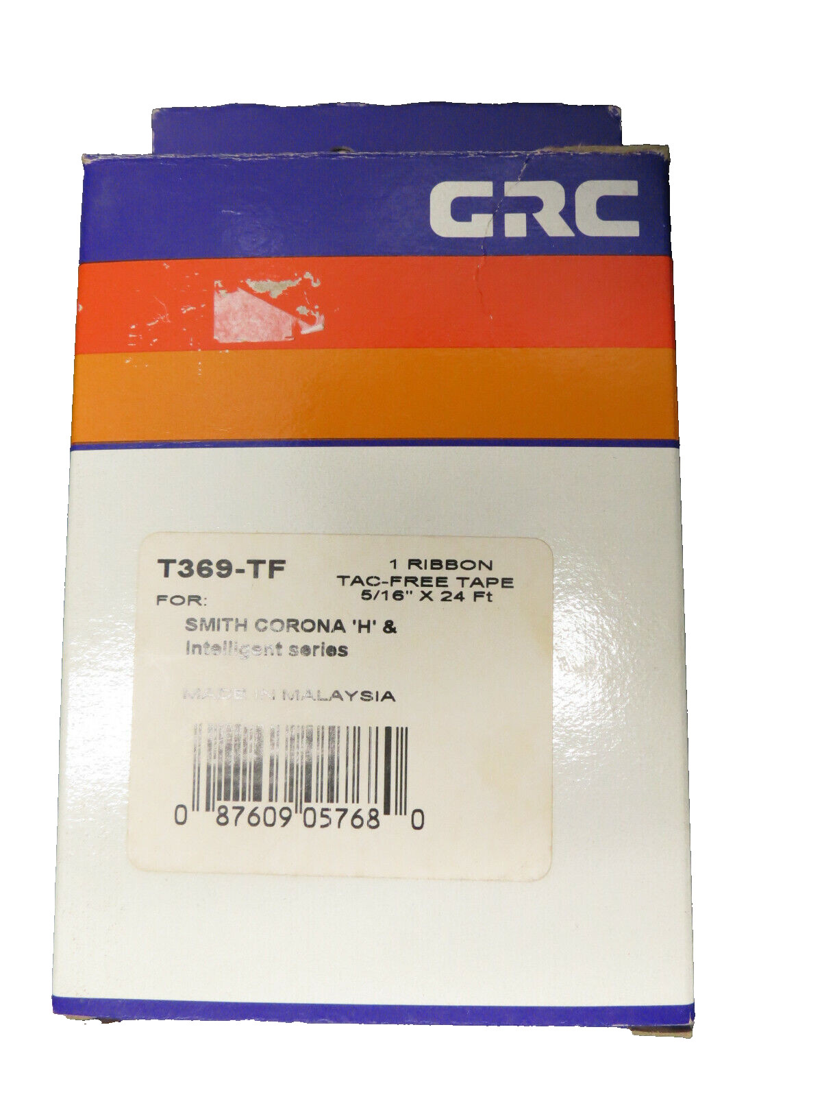 General Ribbon T369 Grc Smith Corona 21060 1-tac-free Liftoff Tape NEW