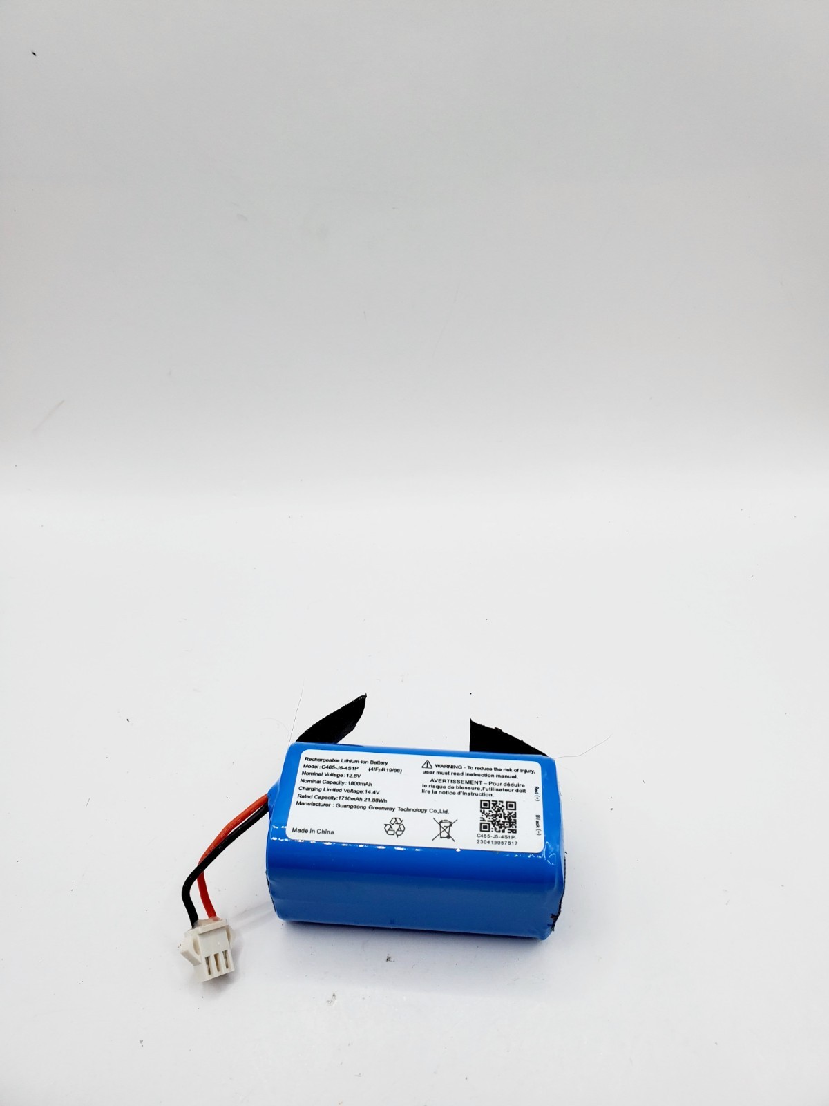 C465-J5-4S1P Battery 12.8V Replacement for OKP Life K2 K3 K4 K5 K7 K8 Robot Vacu