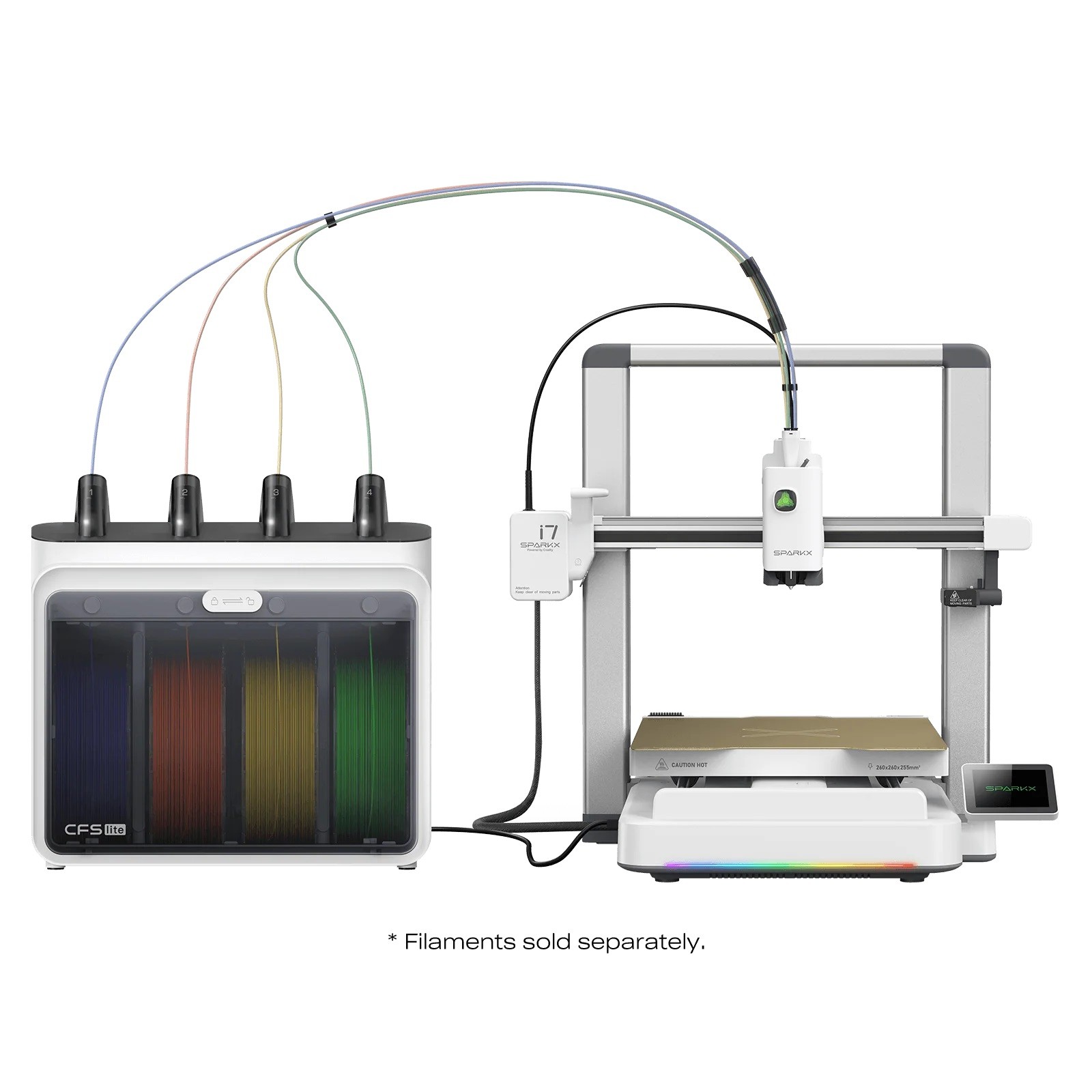 【eBay live】Creality SPARKX I7 Combo 3D Printer+free 4 rolls RFID