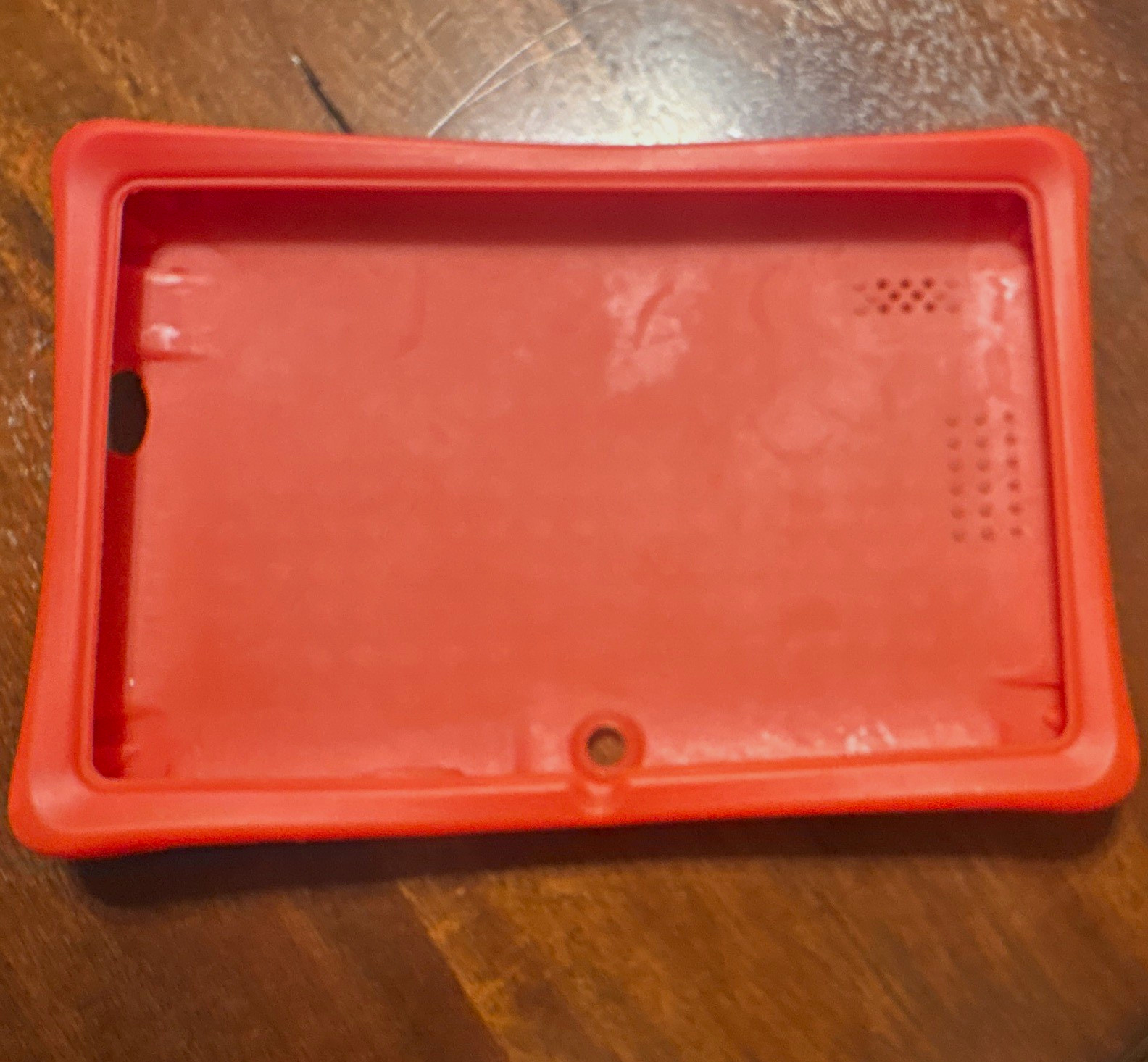 Impact Resistant Shockproof Protective Shell Case, Silicone Rubber, Red