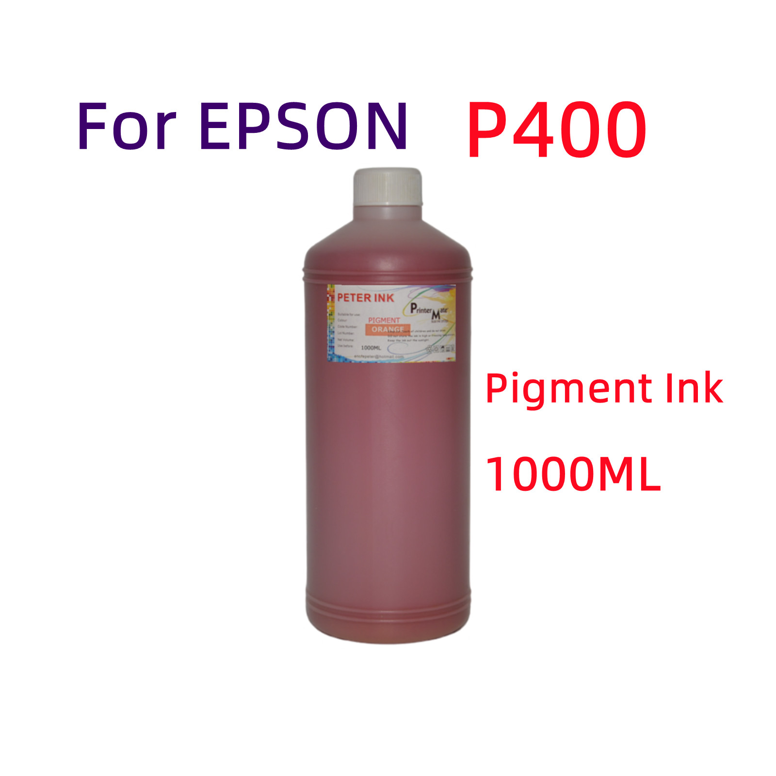 1000ML Premium Pigment Orange refill ink for P400 printer T3249 3249 cartridge