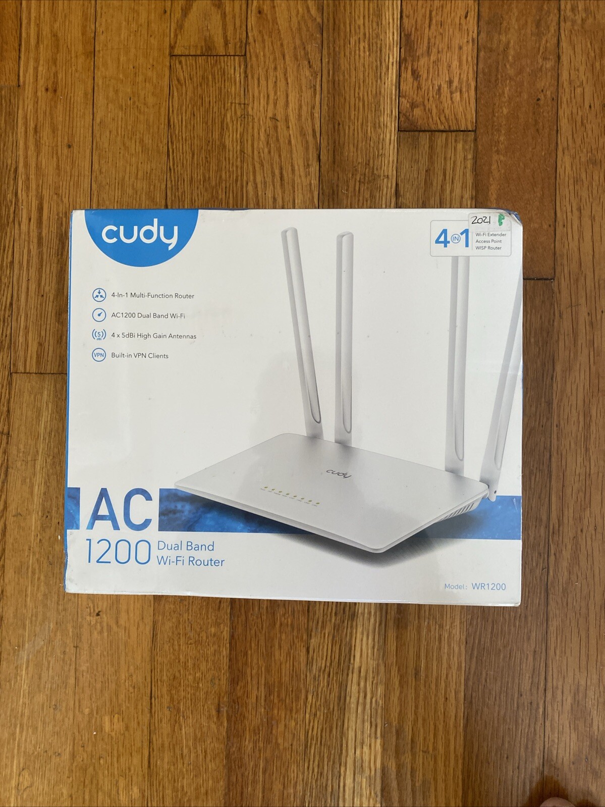 Cudy AC 1200 Dual Band Wi Fi Router WR1200